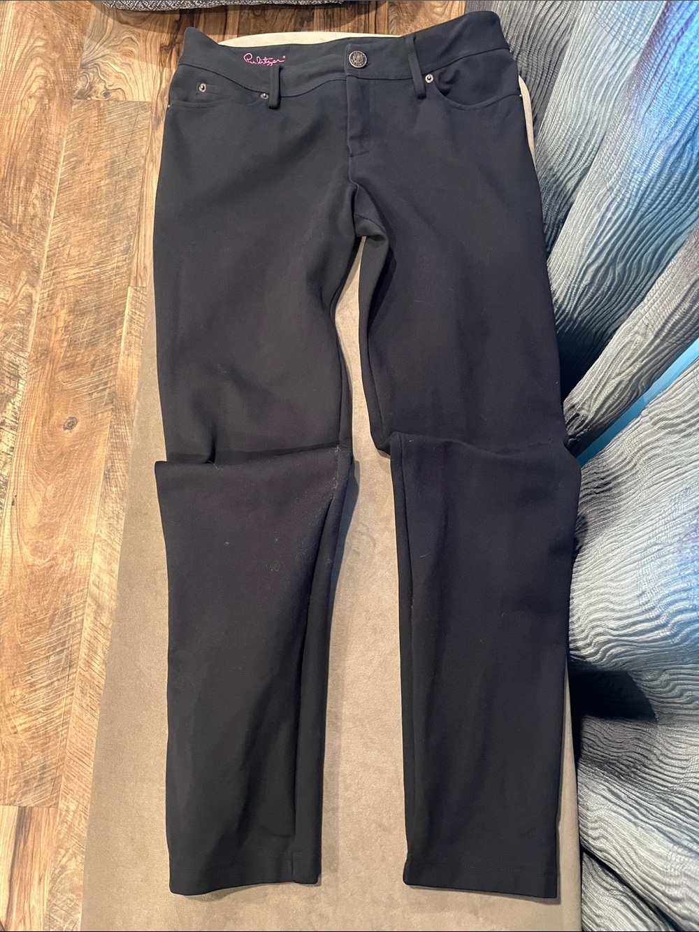 Lilly Pulitzer Black Worth Skinny Pants